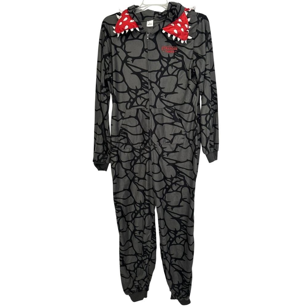 Stranger Things Demogorgon Pajama Cosplay Costume Jumpsuit Adult Size L - Picture 5 of 10